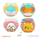 EasyPants - Cueca e Calcinha Para Desfralde (4 PEÇAS) 1 a 5 anos