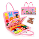 Brinquedo Educativo Mala de Atividades Sensorial Montessori