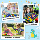 Brinquedo Educativo Mala de Atividades Sensorial Montessori
